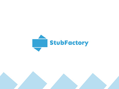 Logo design | Stubfactory brand branding card design graphic design illustration logo logo design tickets vector virtual identify