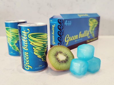 Energy drink - Kiwi from New Zealand branding energy drink graphic design kiwi new zealand packaging