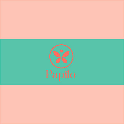 Papilo Fashion brand logo. branding fashion logo logo logo design