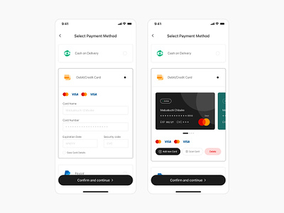 Select Payment Screen appdesign design mobileapp mobileappscreen mobiledesign payment paymentdesign paymentscreendesign productdesign ui uidesign uiuxdesign ux uxdesign