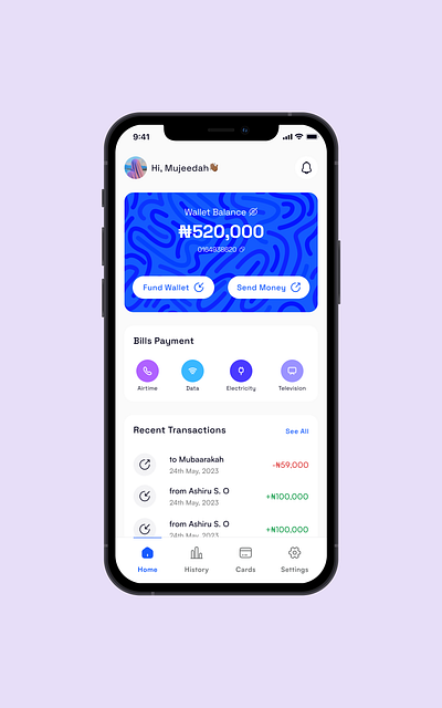 Fintech App design fintech ui uidesign