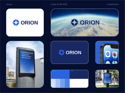 Orion logo & Identity brand and identity branding design graphic design illustration logo