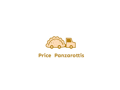 Logo design | Price panzarottis brand branding food illustration logo panzarottis truck