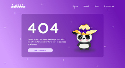 404 Error Page UI Design app art branding design graphic design illustration typography ui ux vector website