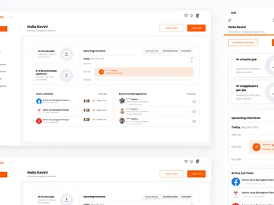 Dashboard dashboard talent ui ui design