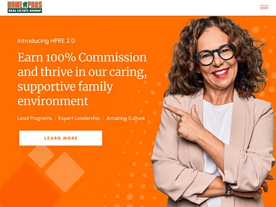 HomePros Real Estate Group website animation app branding design illustration logo ui ux