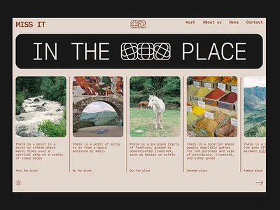 Diary Website (Block) design ui