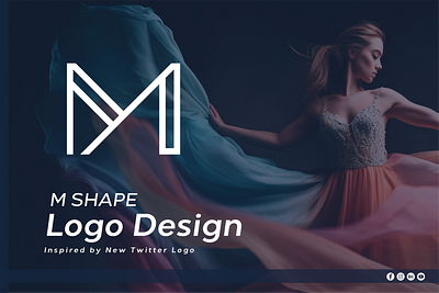 M Shape Logo Design (For Sale) brand identity branding company design digitallogo graphic design identity illustration inspired letter logo logo m logo m shape modern modern logo new logo twitter twitter logo twitter new logo vector