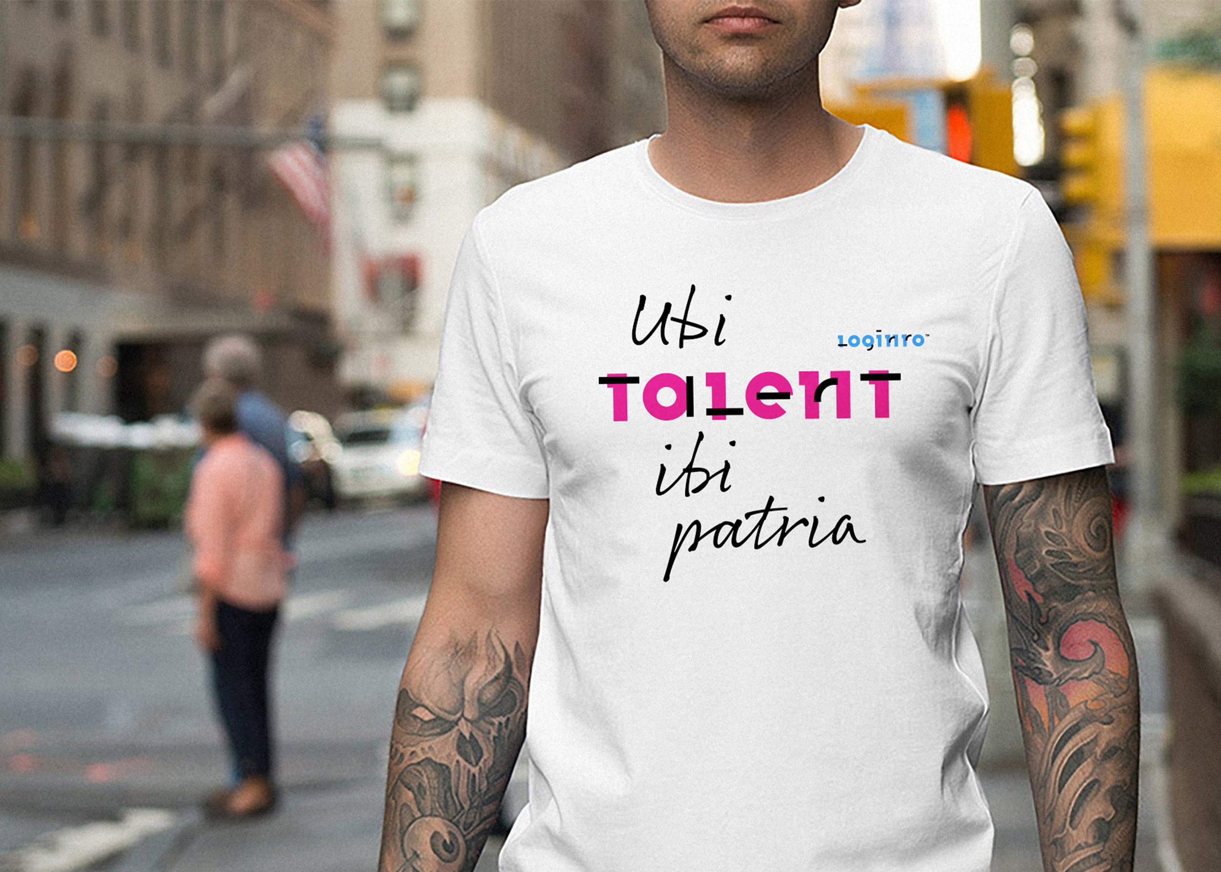 Loginro advertising brand guidelines branding communication community graphic design lettering logo red dot red dot award stationery typeface typography ui website