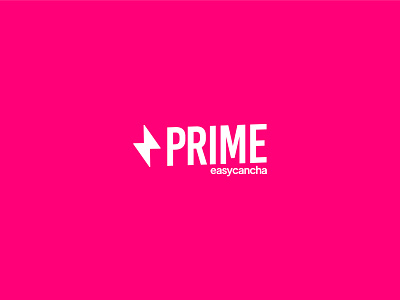 Prime brand brand design brand identity branding design graphic design lightning logo pink pitch prime sport suscription sports fields