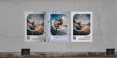 Posters for Travel Company advertising graphic design marketing poster sport