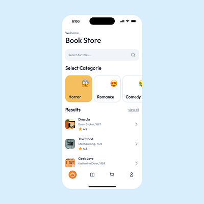 📖 Book App Concept ui ui design ux ux design