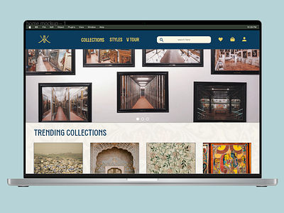 Kalakendra Art Gallery Web Design art gallery design art gallery site design artgallery design product design ui user research ux ux design visual design website design