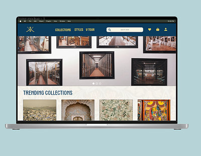 Kalakendra Art Gallery Web Design art gallery design art gallery site design artgallery design product design ui user research ux ux design visual design website design