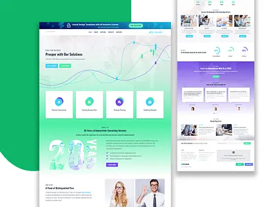 Consulting Website -Landing Page Design advisor agency agency website business business consulting business development business website consultancy consultation firm consulting consulting website finance home page homepage landing page landingpage services web web design website