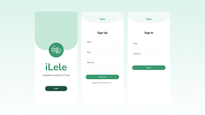 ilele sign in & sign up app application design design app efishery fishery login register sign in sign up ui ui design ux