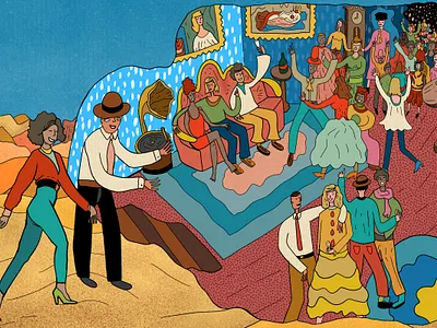 E-commerce illustration project art branding design digital art drawing graphic design illustration