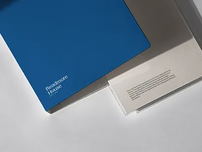 Readmore House - Typography blue branding design design art designer graphic design identity lettering logo logodesign logos rebranding typo typography