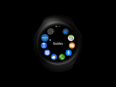 Lonely Planet Prototype for Samsung G3 Watch concept product design uiux