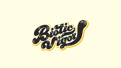 Biotic vigor_cat design fonts illustration logo