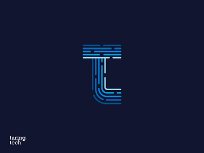 Turning Tech | Letter T Logo brand identity branding corporate logo design letter line logo logo logotype miniimal modern t logo tech turning tech | letter t logo typography wordmark