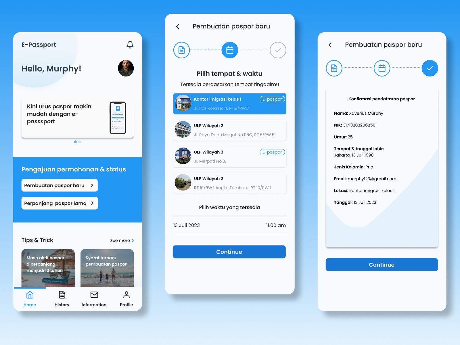 e-passport-app-design-by-martinus-kevin-on-dribbble