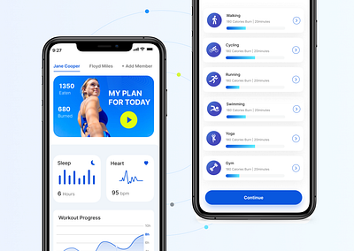 Fitness Calculator app branding clean design creative app exercise fit fitness fitness app gym health kit mobile ui uxvipin workout