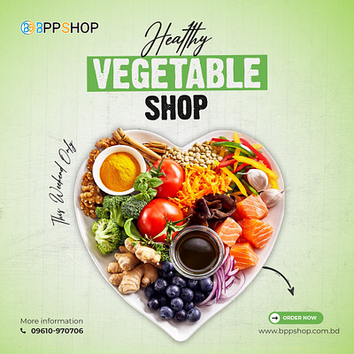 Vegetable Social media post design bpp shop design bpp shop vegetable