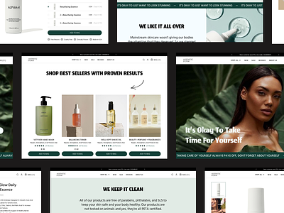 Beauty products shop beauty cosmetic cosmetic store cosmetology e commerce ecommerce eshop skin skincare web website