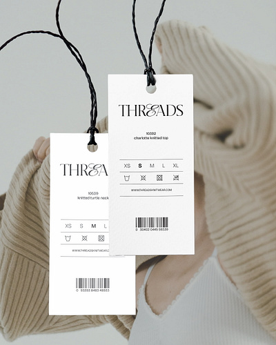 Threads knitwear brand brandidentity branding clothing clothing brand editorial editorial design graphic design graphic designer visual design visual identity web design website