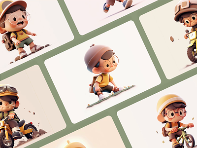 3D Characters Vol.2 - Illustration for Botly AI Dashboard 3d 3d character animated animation clean cute cute character dashboard free download freebie illustration isometric landing page minimal ui ui design user interface ux ux design uxui