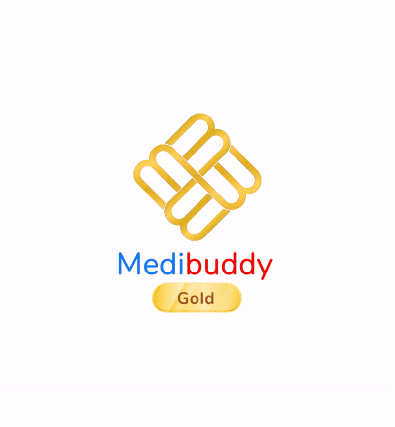 Medibuddy Gold after effects design gif logo motion animation motion design vector animation