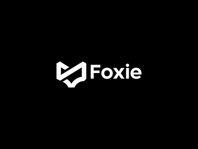Foxie agency black bold branding f fox foxie graphic design identity logo logodesigner logomaker mark minimal minimalist process tech techstartup timeless