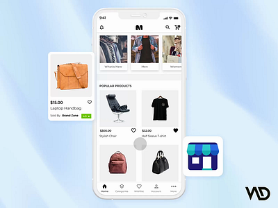 Readymade eCommerce Mobile App Interaction aftereffects app branding design dribbble ecommerce figma interaction interface marketplace mobikul mobile app design motion ui ux webkul webkuldesign