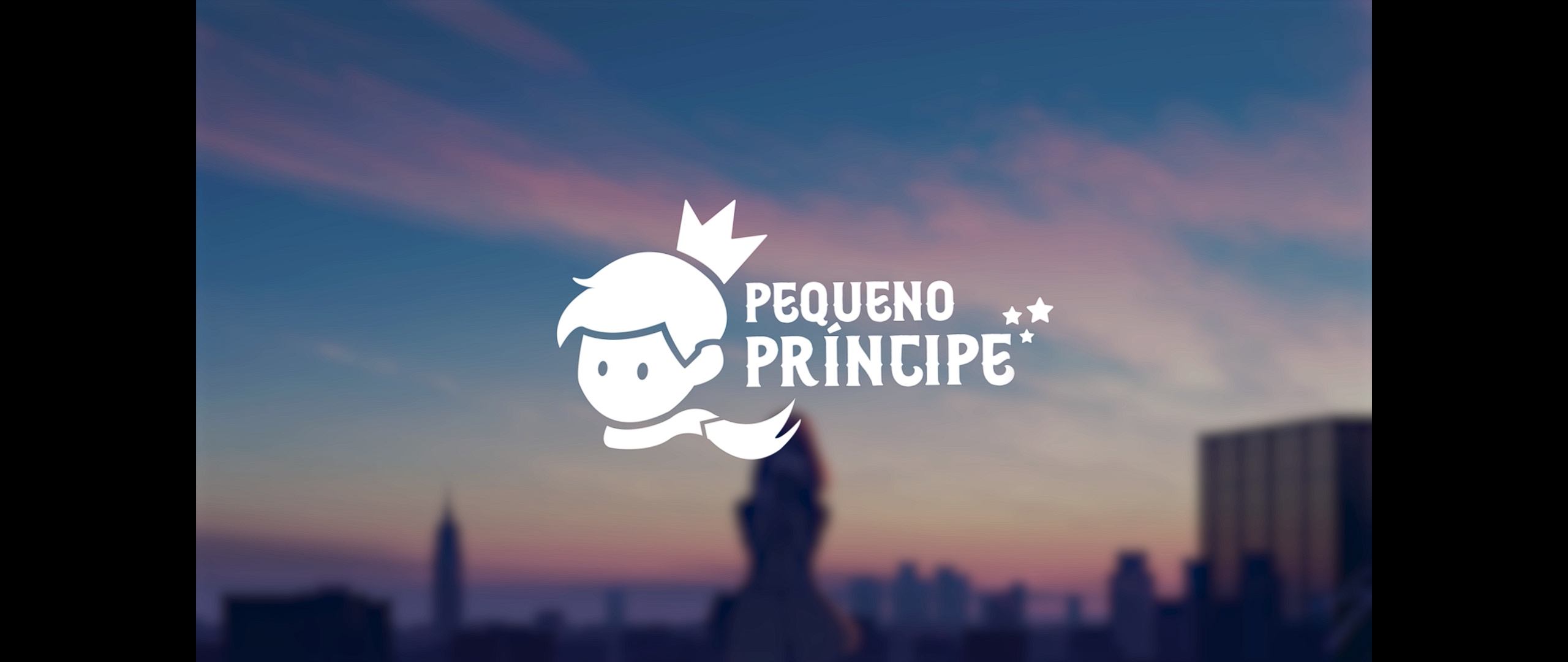 Animated intro - Pequeno Príncipe | Youtube ( animation branding design graphic design logo logo animation motion graphics typography