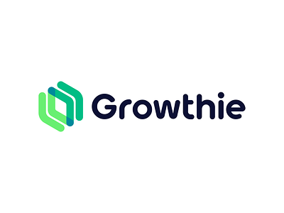 Growthie Logo Exploration ( FOR SALE ) arrows brand branding extension geometric growth hexagon identity improvement logo logodesign movement platform process succes symbol