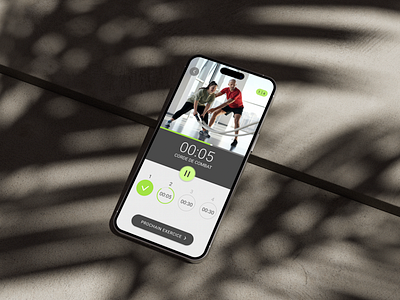 Fitness app design design graphic design ui