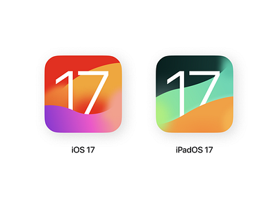 iOS 17 & iPadOS 17 Icon - Made in Figma app apple figma icon illustration ios ipad ipados iphone ui design visionpro wwdc wwdc23