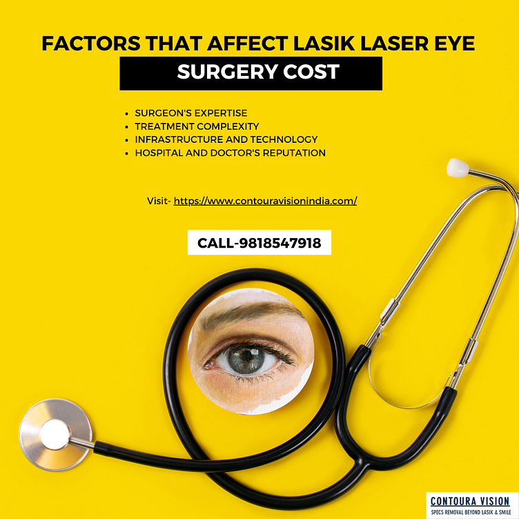 Factors That Affect Lasik Laser Eye Surgery Cost by Contoura India on Dribbble