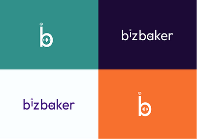 BizBaker Branding 3d animation app appdesign booking branding design graphic design illustration logo mobile motion graphics ui