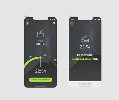 Sleep app design app design design graphic design sleep ui ux