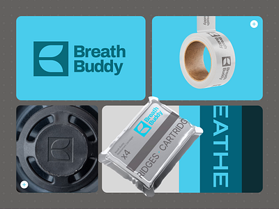 Breath Buddy - Brand Snapshot brand brand identity branding cyan design designer graphic graphic design illustration industrial logo mark motion motion graphics ui vector web design