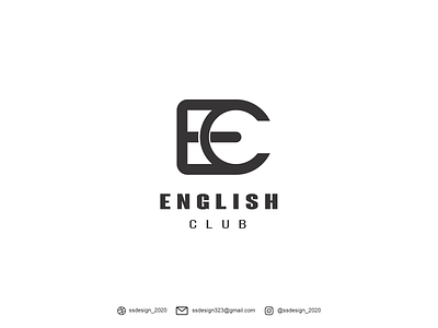 EC Logo Design branding design graphic design identity illustration letter a logo logos vector