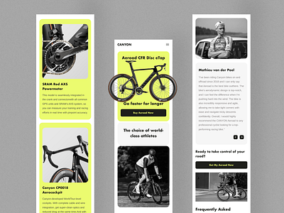Bicycle Online Store 🚴 bicycle branding design graphic design illustration landing logo shop store typography ui ui ux ux web web design website