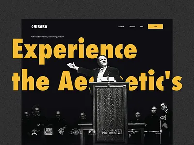 Movie Streaming Service 🎞 branding design graphic design illustration landing logo movie streaming typography ui ui ux ux web web design website