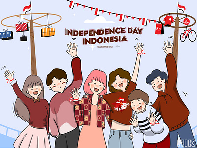 My homeland, my country, Indonesia | Hi_kwa98 17 agustus 3d animation branding cartoon character design event fashion design graphic design hari kemerdekaan illustration independence day indonesia indonesia logo lomba motion graphics poster print vector