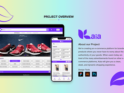 Kaia: E-Commerce Platform app e commerce ui ux uxui design web