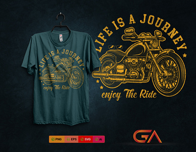 Life is a journey T-shirt design | Ride tshirt | Bike ride tee calligraphy for sale hire hire me illustration inspirational quotes logo motivation quotes motivational poster motivational typography motor bike tshirt print ready ride shirt design t shirt t shirt graphics t shirt print tshirt typography poster urban style