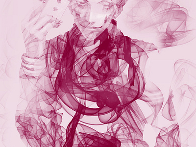 Character Hisoka Smoke effect app design graphic design hisoka photoshop smoke effect