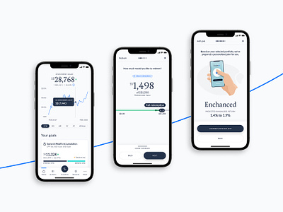 Endowus investment app app design branding finances fintech goals investing investment ios mobile app mobile application product design ui ui design ux ux design